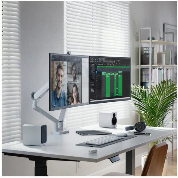 ALOGIC C32GMA2 skærmbeslag og -stativer 81,3 cm (32") Skrivebord Hvid