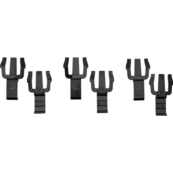  Realwear REALWEAR MSA Front Brim Hard Hat Clips 3 Pairs HMT-1 Navigator 500 Series