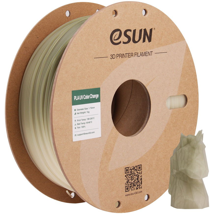 eSUN PLA-UV Color Change UV change Green 1kg (ESU241213)
