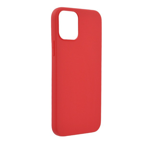 Szilikon telefonvédő (matt) PIROS [Apple iPhone 12 Pro Max] (5996457995417)