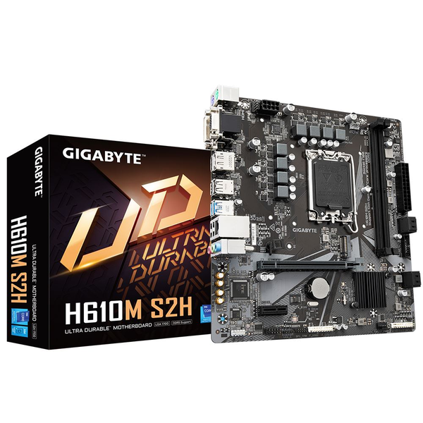 GIGABYTE H610M S2H bundkort Intel H610 Express LGA 1700 micro ATX