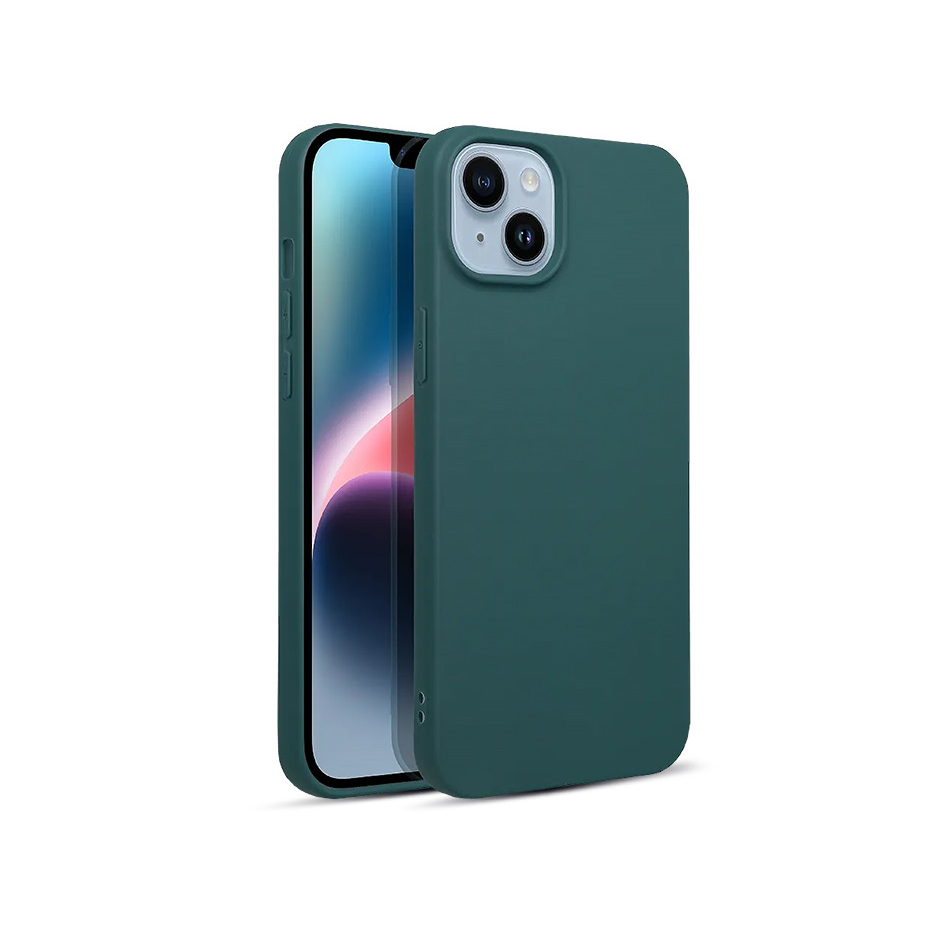 Xiaomi Redmi 12C szilikon hátlap - Matt Case - zöld (PT-6620)