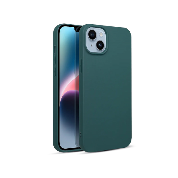 Кейс за телефон Xiaomi Redmi 12C - зелен силиконов кейс