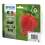 Epson Strawberry C13T29864012 глава и патрон за мастиленоструен принтер 1 броя Оригинал Стандартен добив Черен, Синьо-зелен, Пурпурен, Жълт