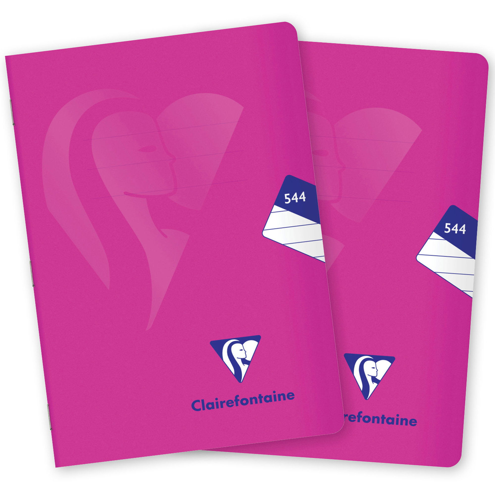 Clairefontaine Mimesys PP, A5 "544" vonalas, 40 lap, rózsaszín - 2 db (1544-07-PP)
