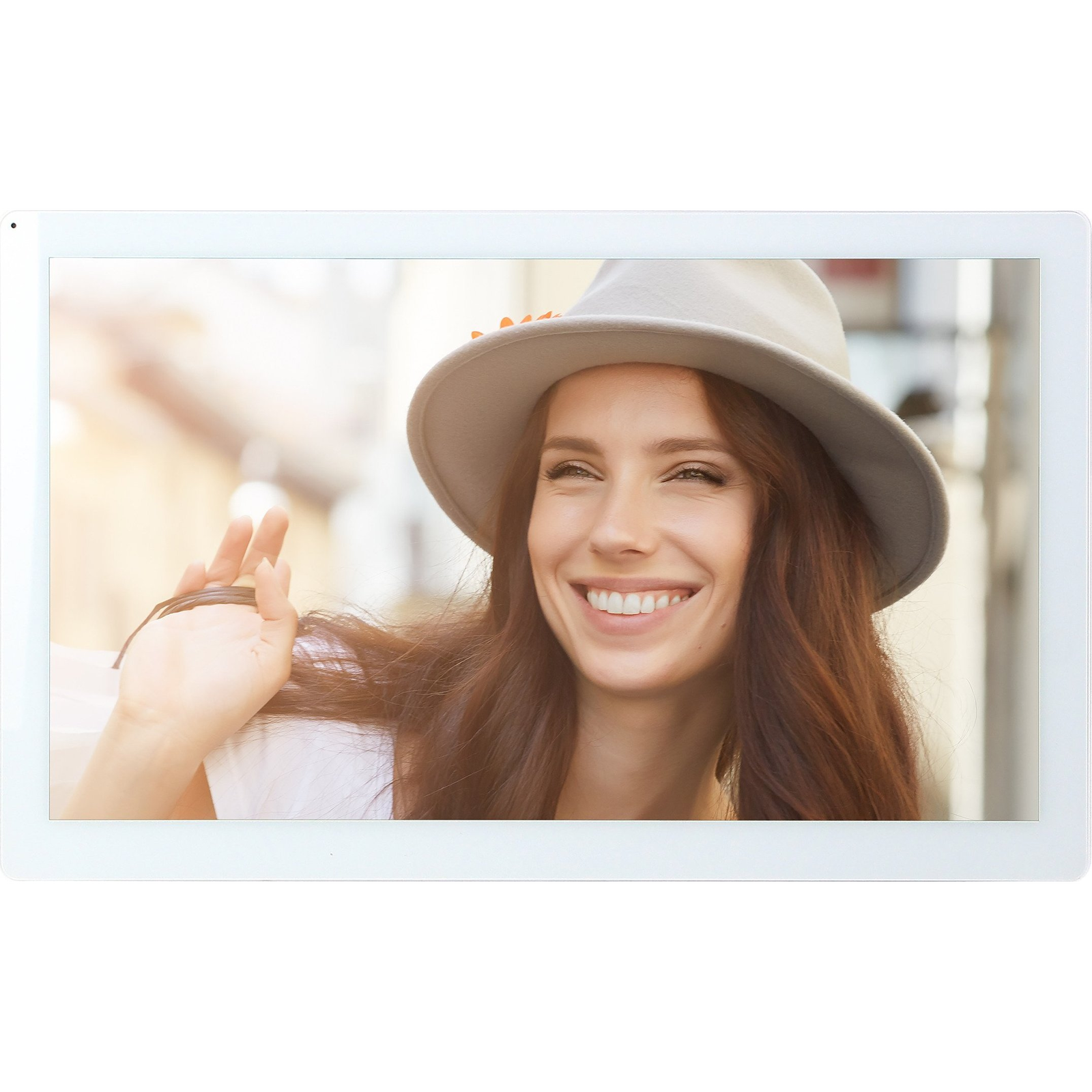 Guardo Kihangosító Monitor, LCD 10", Alkalmazással Vezérelhető, Tf Memóriakártya Foglalattal, Kapu Vezérlő Funkcióval, Fehér Színű