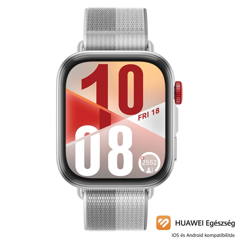 Huawei Watch Fit 4 Okosóra Ezüst 1.82" (55020EWR)