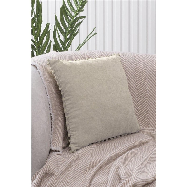 CUSHION PONPON-196 45X45 CM