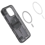 Magsafe Калъф за iPhone 14 Pro Max, SPIGEN Zero One Ultra Hybrid Case, Черен