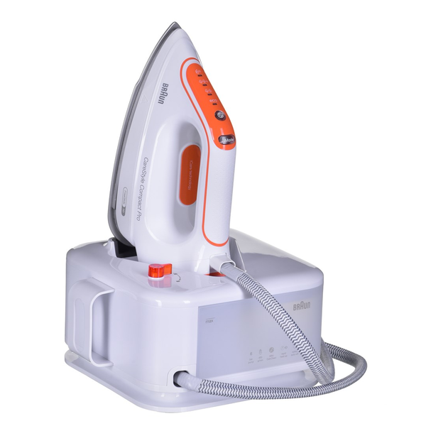 Braun CareStyle Compact Pro IS2561WH Gőzállomás 1.5L 6 bar - Fehér/Narancssárga