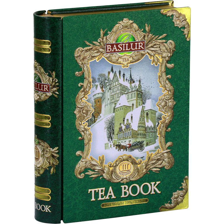 Basilur Tea Book III. Green alumínium 100 g (4792252100831)