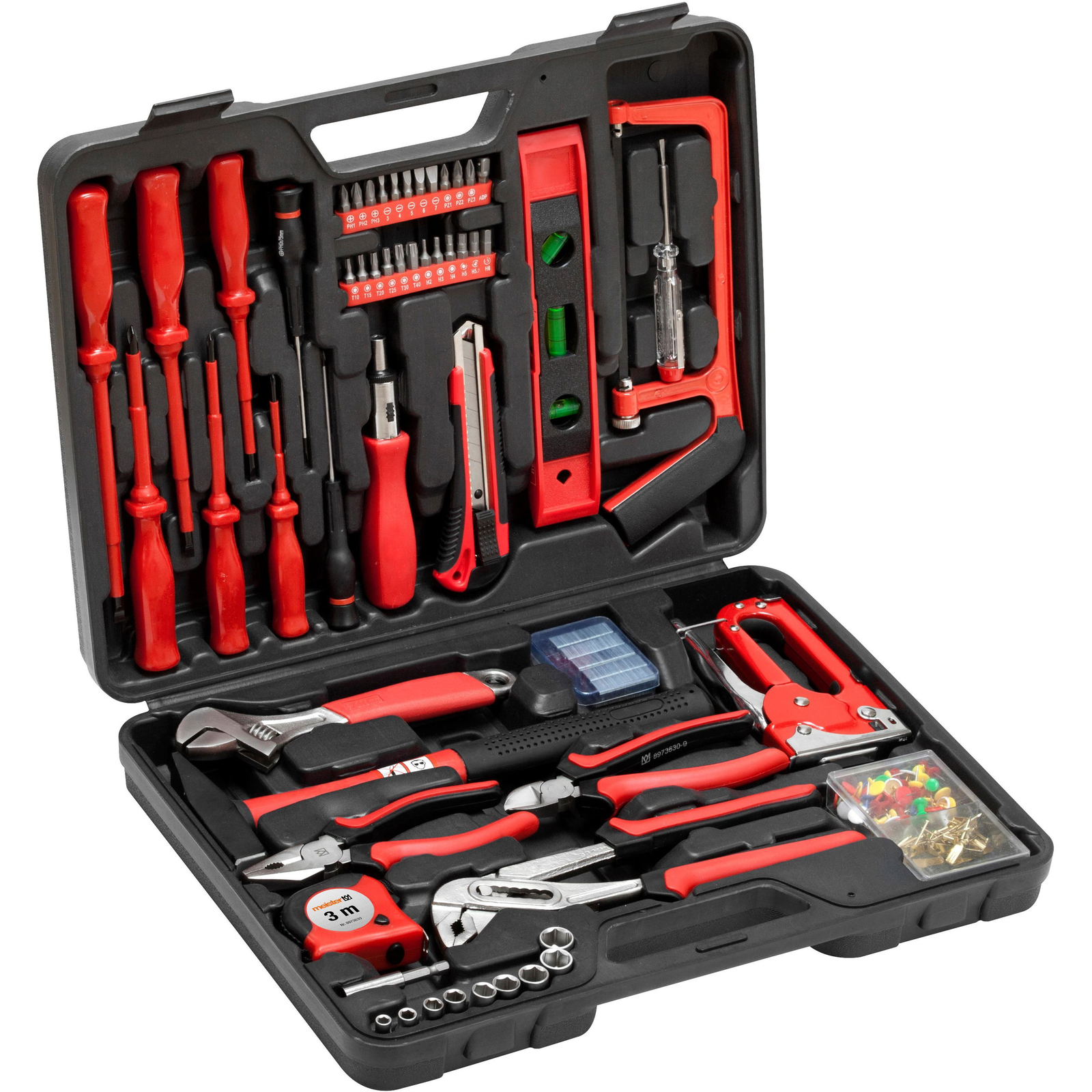 Meister Szerszámkészlet kofferben, 60 db (WU8973630)