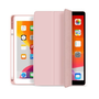 Apple iPad 10.2 (2019 / 2020 / 2021), калъф с папка, с поставка за молив Apple, Smart Case, розов (110418)