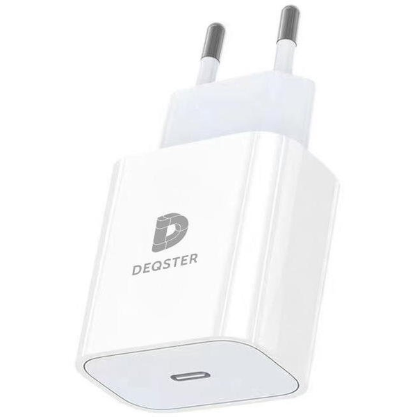 DEQSTER 60-3160 Caricabatterie per dispositivi mobili Universale Bianco AC Ricarica rapida Interno