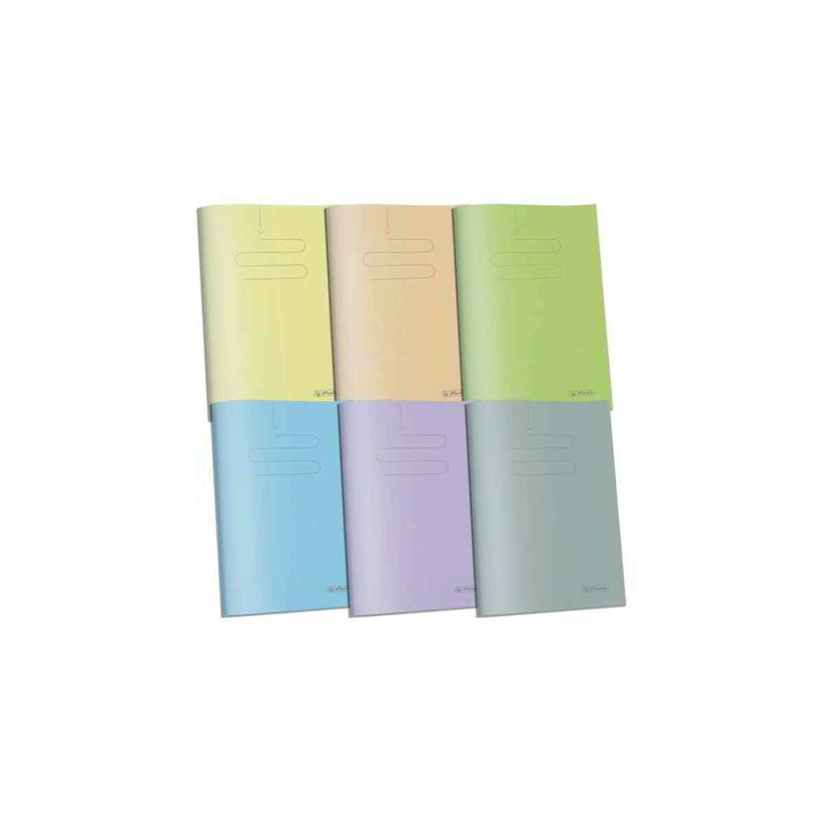 Herlitz PP 60 lapos A4 sima füzet - Többfajta (09091463)