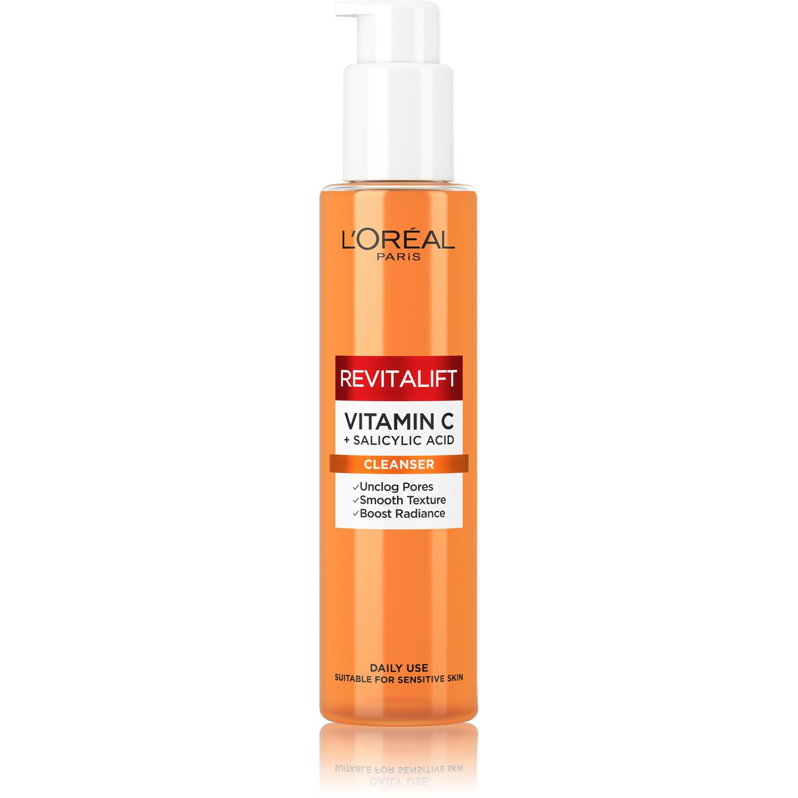 L'ORÉAL PARIS Revitalift Clinical C-vitaminos habzó arctisztító, 150 ml (3600524076061)