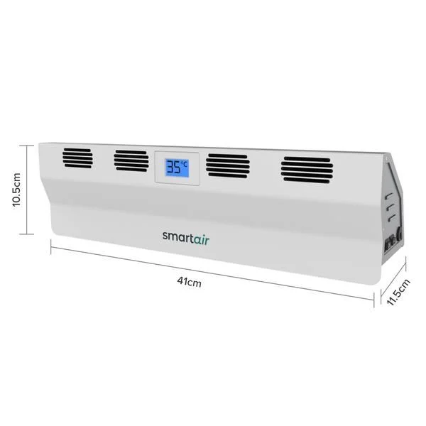 Livington M37112 SmartAir Radiátorra szerelhető ventilátor - Fehér (M37112)