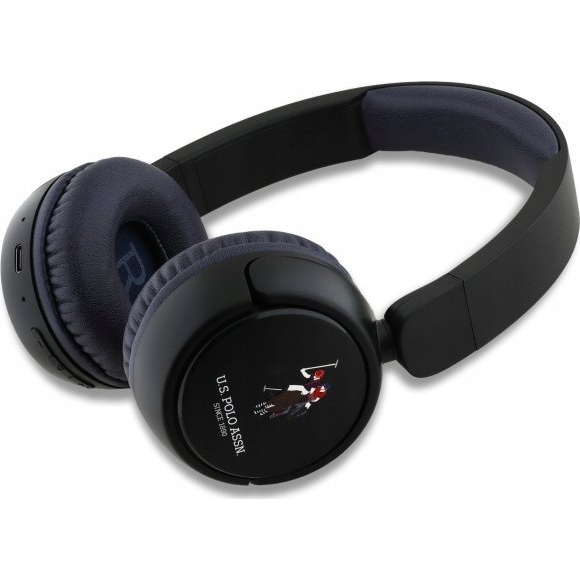 US Polo słuchawki nauszne Bluetooth      USHPV6PUNK czarny/black DH Color Logo