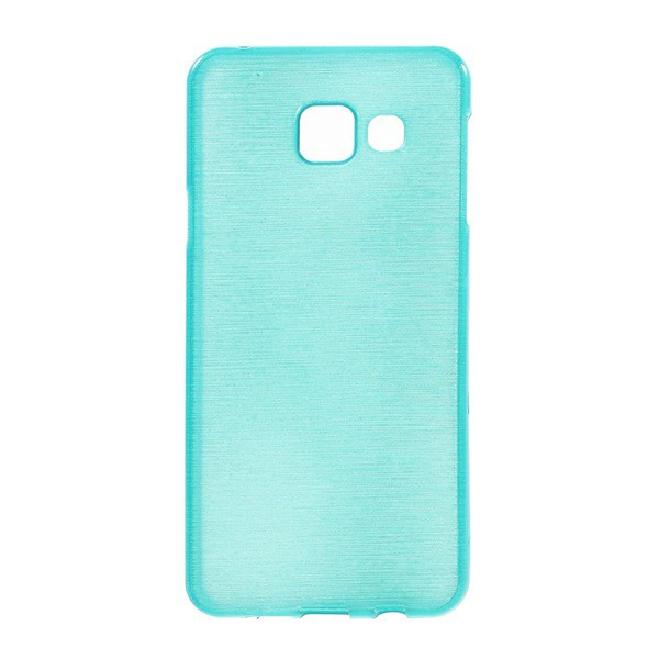 Szilikon telefonvédő (szálcsiszolt minta) VILÁGOSKÉK [Samsung Galaxy A3 (2016) SM-A310F] (5996457644896)