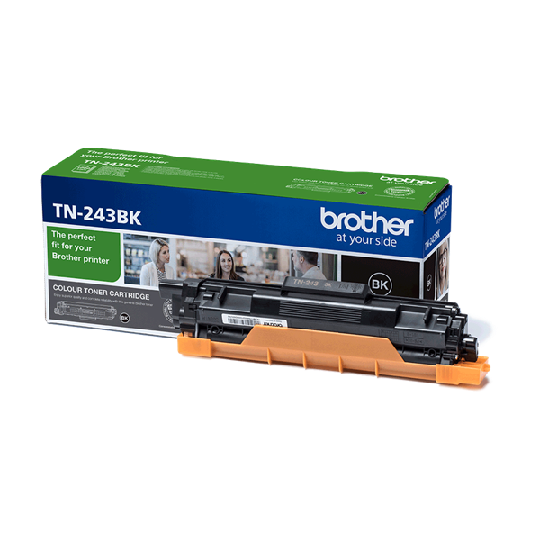 Brother TN-243BK tonerpatron 1 stk Original Sort