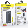 AWEI PowerBank P134K 20000mAh černý/black displej + USB/PD/Light kabely