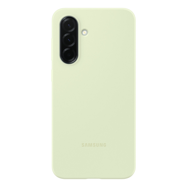 Pouzdro zadní kryt Samsung Silicone Cover Zelené pro Galaxy A36