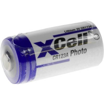 XCell photo123 Fotóelem CR-123A Lítium 1550 mAh 3 V 1 db (142187)