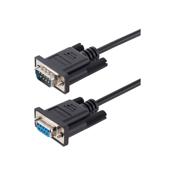 StarTech.com 9FMNM-3M-RS232-CABLE σειριακό καλώδιο Μαύρος (Μαύρο) DB-9