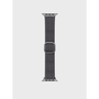 Uniq Aspen Apple Watch 42/44mm fonott szíj szürke (55768)