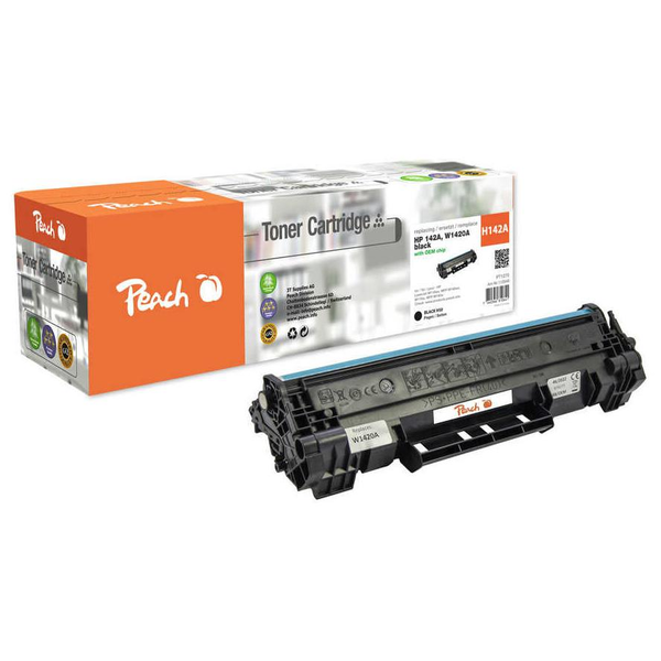 Peach 112540 tonerpatron 1 stk Kompatibel Sort