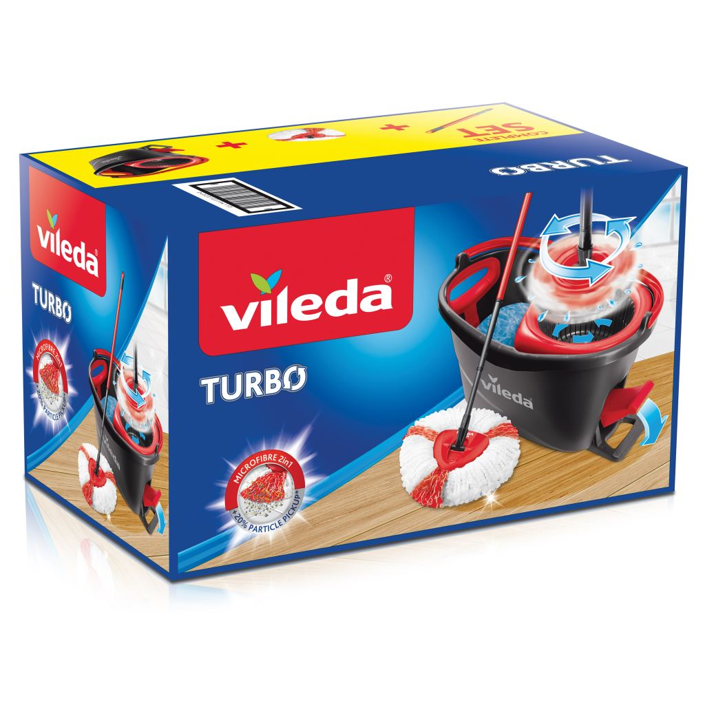 Vileda F19411 Easy Wring TURBO pedálos felmosó szett (F19411)