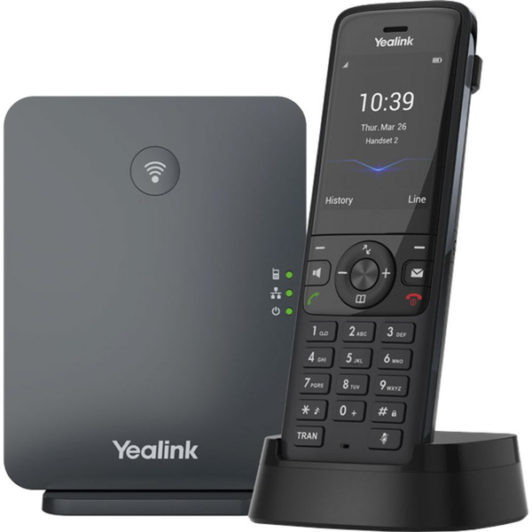 Yealink W78P IP telefon Fekete TFT
