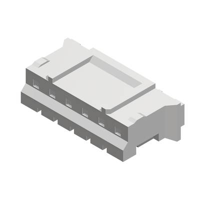 EDAC Hüvelyház kábel Pólusok száma 6 Raszterméret: 2 mm 140-506-210-011 1 db (140-506-210-011)