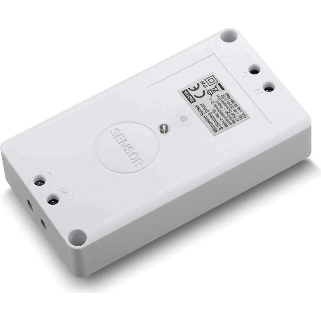 Maclean Mikrohullámú Mozgásérzékelő, Led Tápegység Dimmerrel, Hatótávolság 2m-8m, MCE145 W (MCE145)