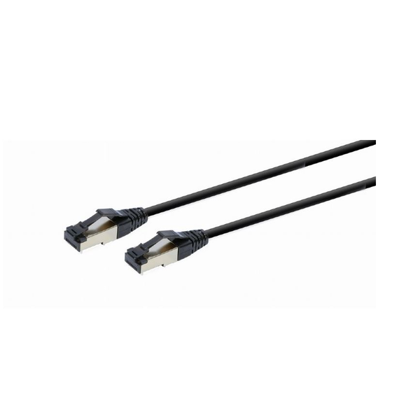 gembird S/FTP-Kat. 8 LSZH-Patchkabel, schwarz, 2 m