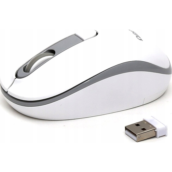 Omega OM220 Wireless egér 1600 DPI fehér/szürke