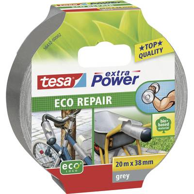 Rögzítő és javító szalag 20 m x 38 mm, zöld, TESA extra Power ECO REPAIR 56432-02 (56432-02)