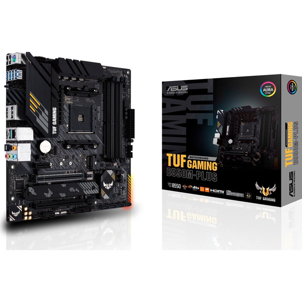 ASUS TUF GAMING B550M PLUS AMD B550 Socket AM4 micro ATX