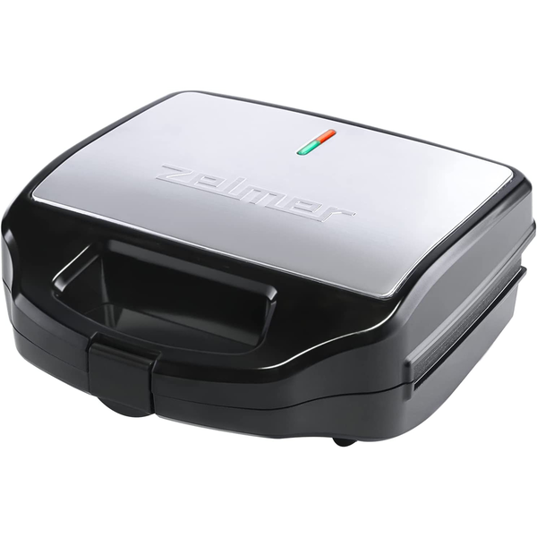 Сандвичмашина Zelmer, 3 в 1, ZSM7900, 900 W, Корпус пластмаса/неръждаема стомана, Черен/сив