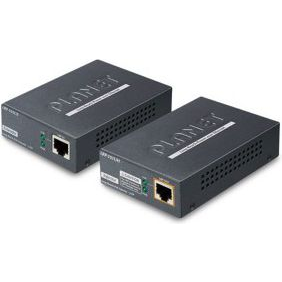 PLANET LRP-101U-KIT hálózati bővítő Hálózati adó- és vevőegység Kék 10, 100 Mbit/s (LRP-101U-KIT)