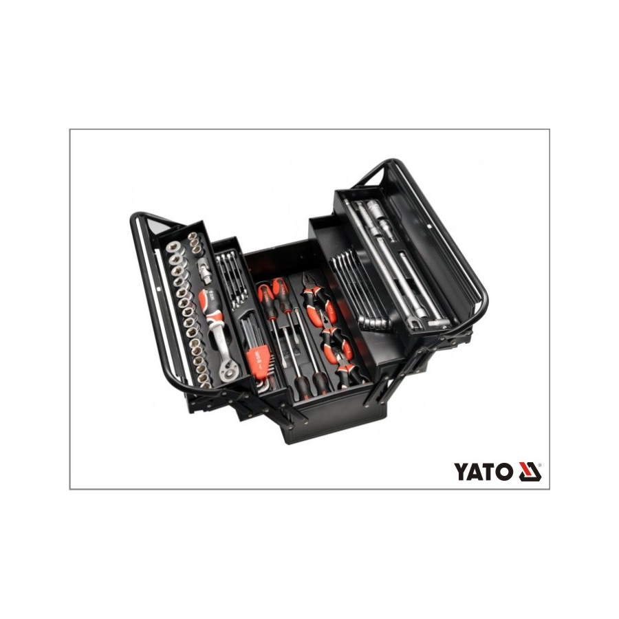 YATO Szerszámosláda szerszámokkal 1/2