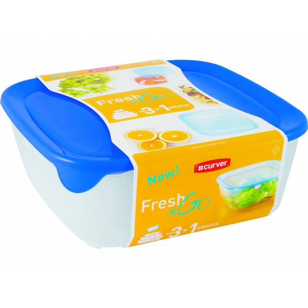 Curver Fresh & Go Ételtartó szett (3 db / csomag)