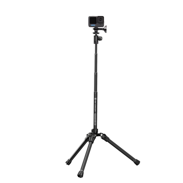 K&F Concept E224A3+BH-18 Kamera állvány (Tripod) - Fekete