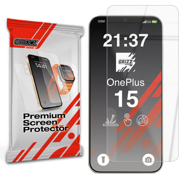 Szkło hybrydowe GrizzGlass HybridGlass do OnePlus 15