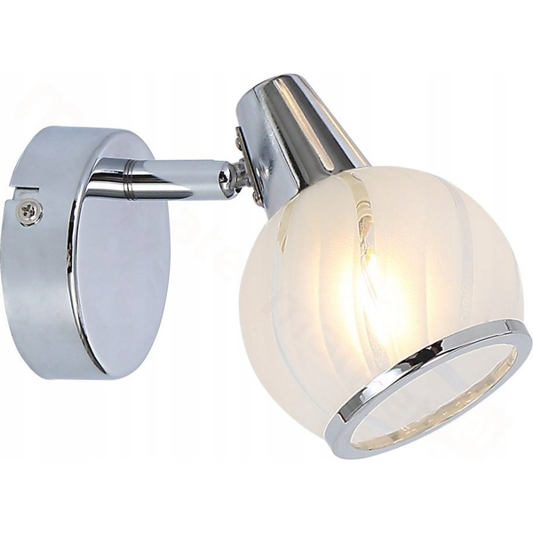 Kinkiet Reality Megan 831001-06 kinkiet lampa ścienna 1x40W E14 chrom