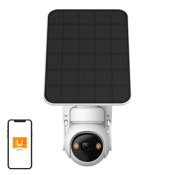 Imou Cell PT Solar Kit Dome IP cameră securitate Exterior 2304 x 1296 Pixel De perete