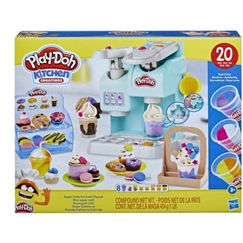 Play-Doh Kitchen Creations Super Colourful Cafe Playset