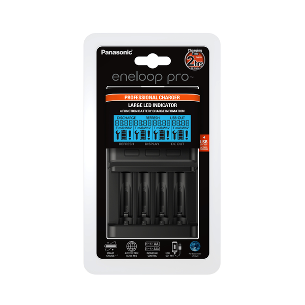 Panasonic Eneloop BQ-CC65 Professional 4x AA/AAA Akkumulátor töltő