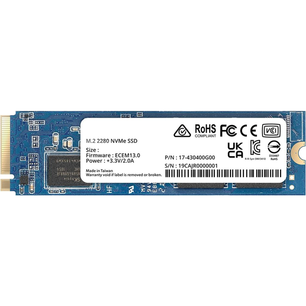 SSD disk Synology Plus Series 800GB M.2 (22x80) NVMe PCIe 3.0x4 SNV3410-800