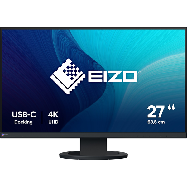 EIZO FlexScan EV2740S 27" 4K UHD IPS monitor fekete